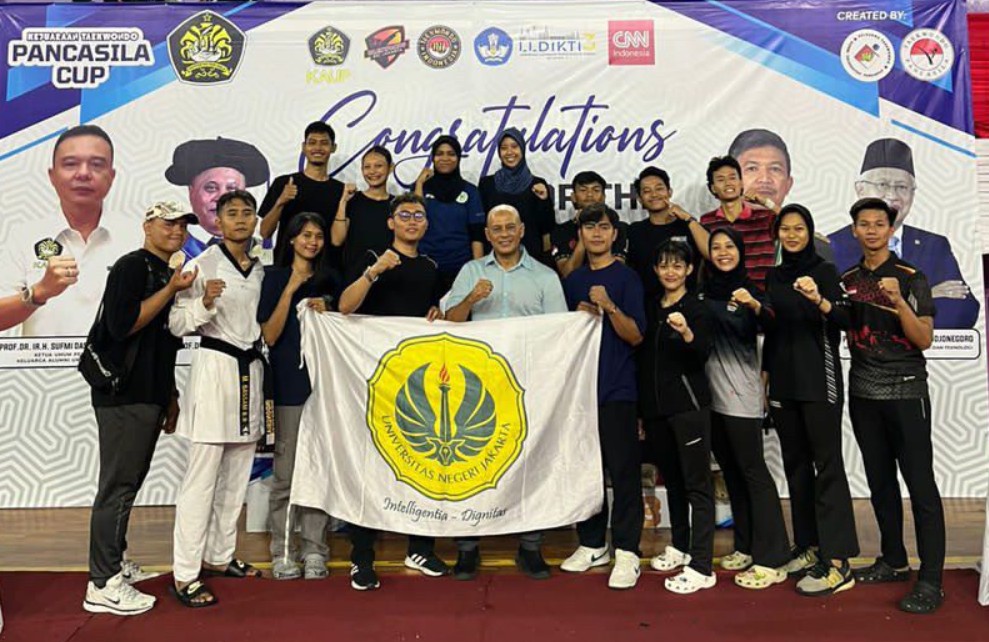 TIM TAEKWONDO UNJ RAIH PRESTASI GEMILANG DI KEJUARAAN PANCASILA CUP 2025